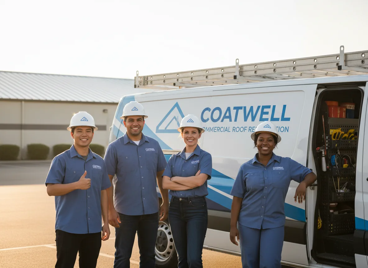 Commercial roof coating company in Malta, OH